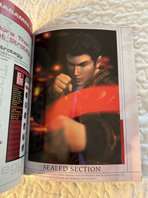 Shenmue Prima Official Strategy Guide : w/ unopened Sealed Secrets Insert