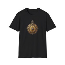 Camiseta Brújula Náutica Vintage | Diseño Mapa Marinero