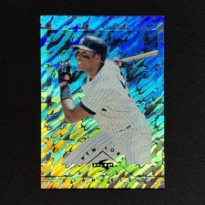 Bernie Williams 1996 Pinnacle Score Team Collection Platinum Team Yankees RARE
