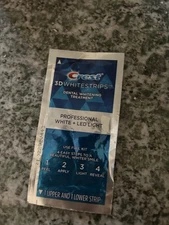 Whitening Strip Crest Brand One 3D White Strips For Teeth