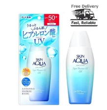 US Seller: Rohto SKIN AQUA Super Moisture Gel Japanese Sunscreen SPF50+ 3.88oz 
