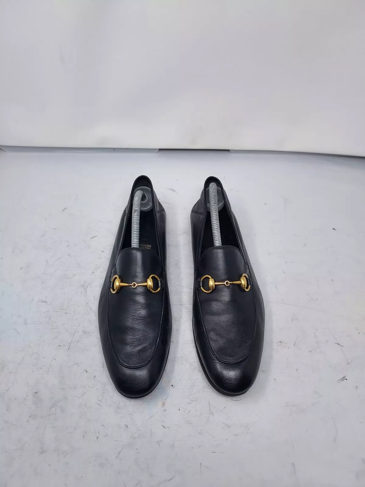 Mocassins Gucci Brixton cuir noir Horsebit pointure UK 8 US 8,5 HOMME