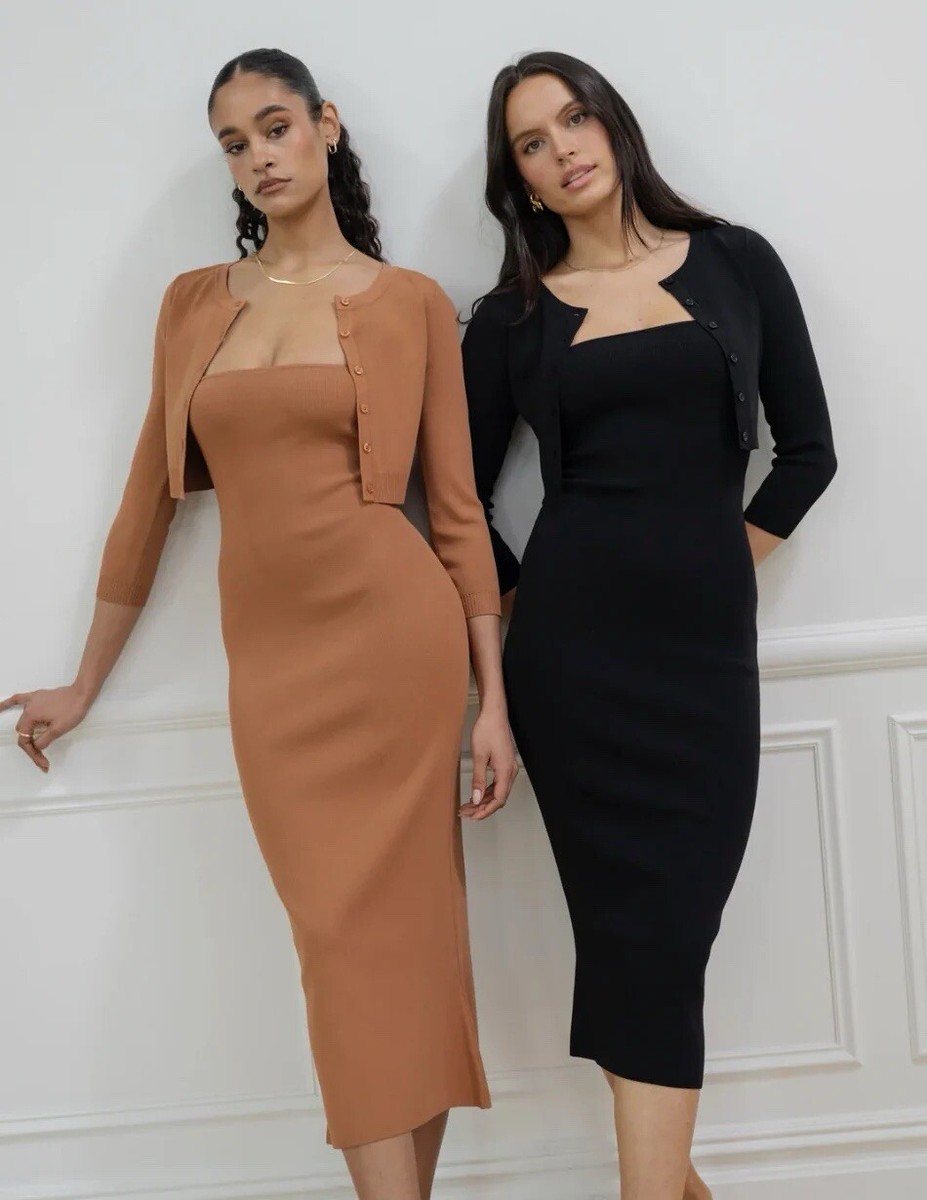 black formal dress with neck scarf Rioja Halter Scarf Maxi Dress | Black