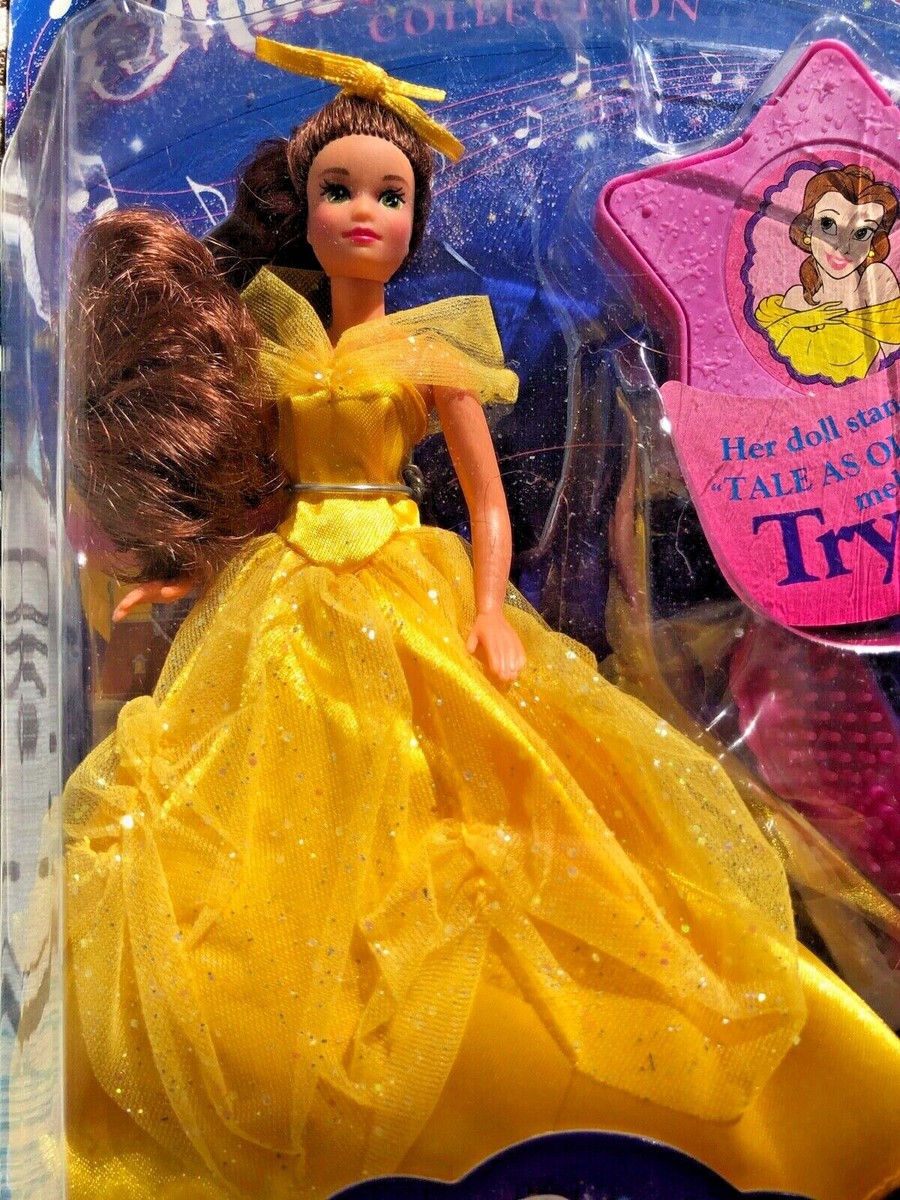 Disney's Musical BELLE Princess 1994, 7 in, Yellow Ball Gown #11600 w/ Box  Wear | eBay