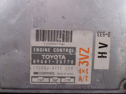 92 93 Toyota 4Runner 3.0 4X4 Computer Module ECM ECU 89661-35770 untested - Picture 2 of 7