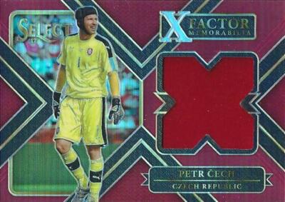 2017-2018 Panini Select Soccer 'X-Factor' Set Maroon Parallel