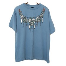 Vintage 90s Southwest Dream Catcher Native American Indian T Shirt Medium USA