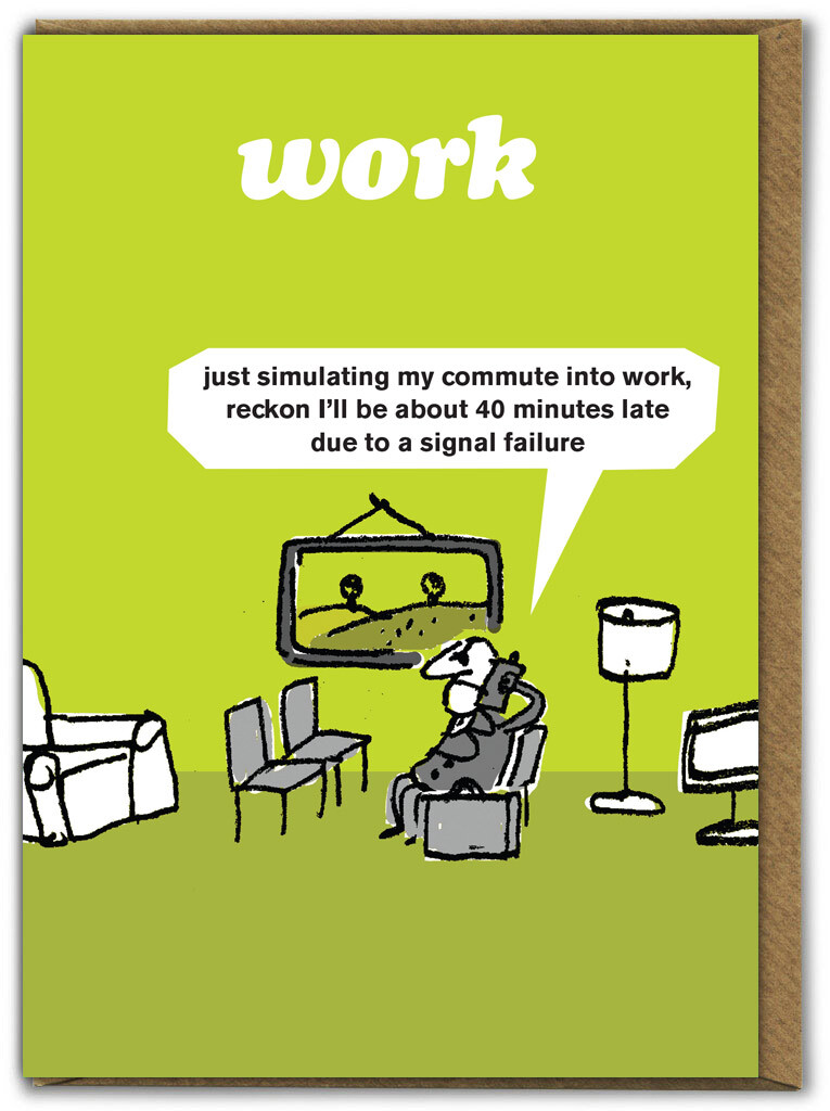 Modern Toss Cards Funny Hilarious Birthday Humour Amusing Cartoon Comedy Joke