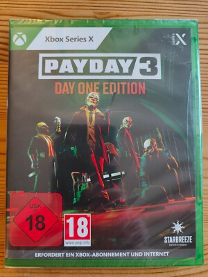 ¥ Payday 3 Day One Edition (Xbox) - NEU OVP Spiel Game Sammlung