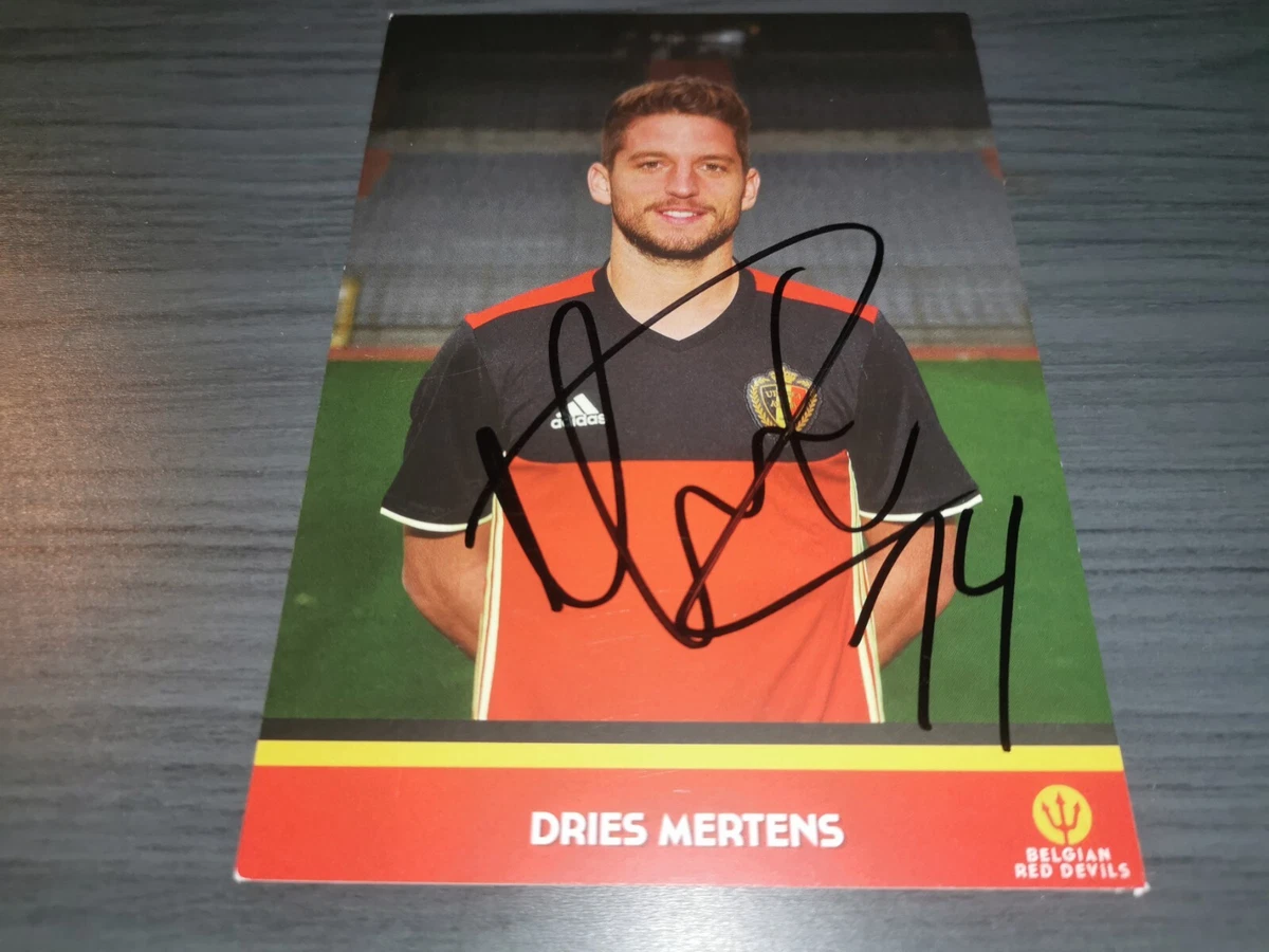 Dries Mertens' vintage Belgium jersey