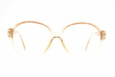 Vintage Terri Brogan 8616 OPTYL Brown Oval Eyeglasses Frame NOS