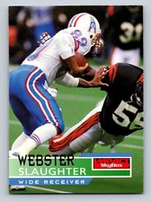 Webster Slaughter 1995 SkyBox Impact #59 Houston Oilers