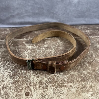 Brown genuine leather belt in excellent condition! Small s-l400.jpg main image 2