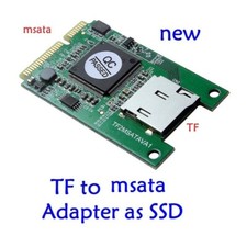 Micro sd TF card to msata Adapter as SSD for Notebook high speed SSD
