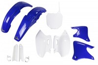 Set Plastics Motorradverkleidungen Full Yamaha 250 2001 - 2002 Farbe Replik Ufo