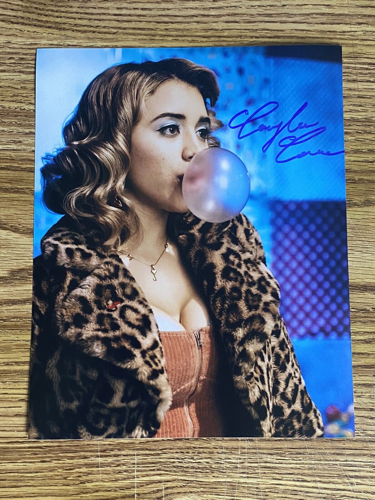 Caylee Cowan Signed 8x10 Photo Sunrise In Heaven Willy's Wonderland ACOA COA