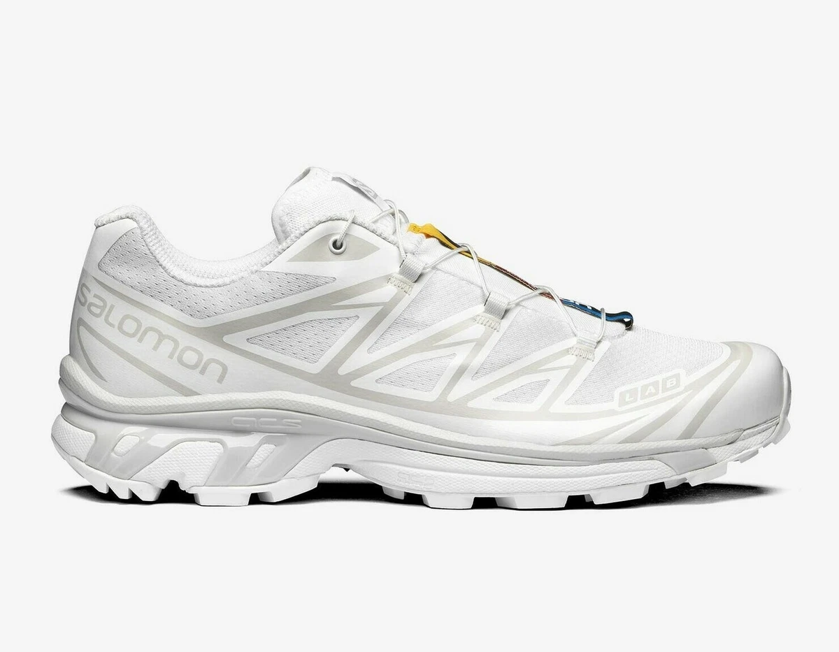 Salomon XT-6 White/White/Lunar Rock L41252900 Brand New | eBay