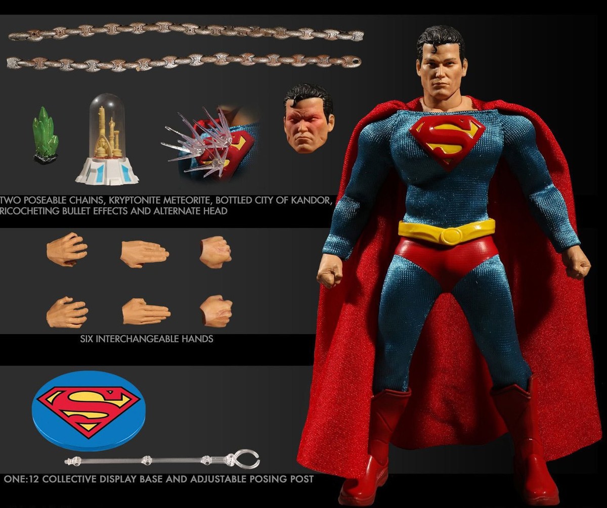 Genuine Mezco Superman (DC Comics) One:12 Collective Figure | eBay UK
