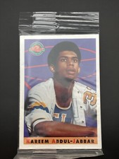 1993-94 Kellogg's College Greats Postercards Kareem Abdul-Jabbar UCLA