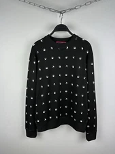 MCQ by Alexander McQueen Men's Multi Logo Print Sweatshirt Men’s Size M