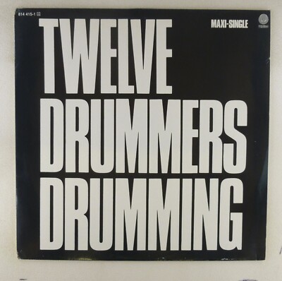 12'' Maxi Vinyl - Twelve Drummers Drumming   Lonely - B682 Z60