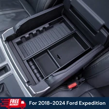1x Center Console Organizer Armrest Insert Tray For 2018-2024 Ford Expedition
