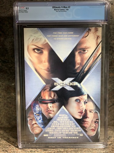 Ultimate X-Men #2 CGC 9.2 New York Post Edition Marvel Comics - Foto 2 di 2