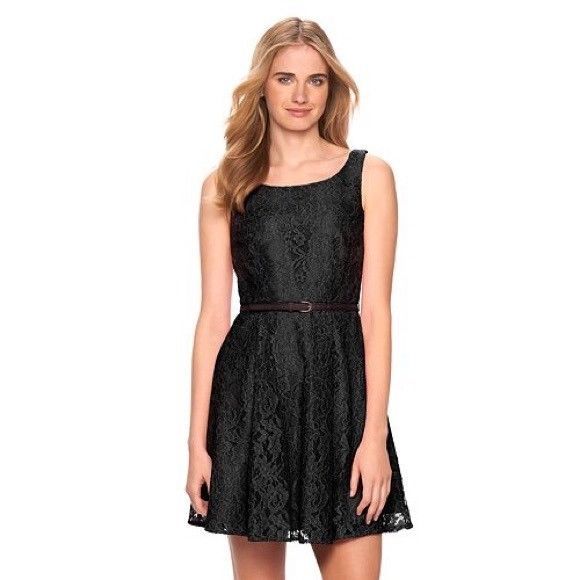 lauren conrad black dress