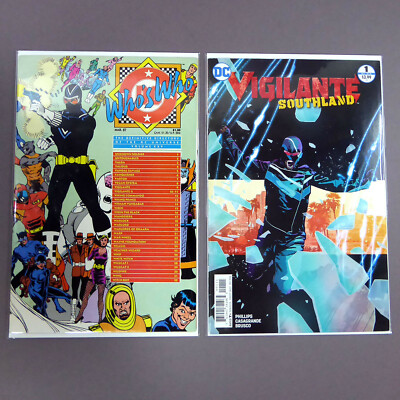 Vigilante - Who's Who in the DC Universe 1987 & Vigilante Southland #1 ...