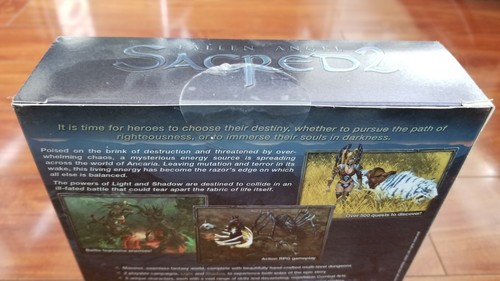 Sacred 2: Fallen Angel - BIG BOX RARE Collector's Edition Exclusive! SEALED! - Picture 4 of 7