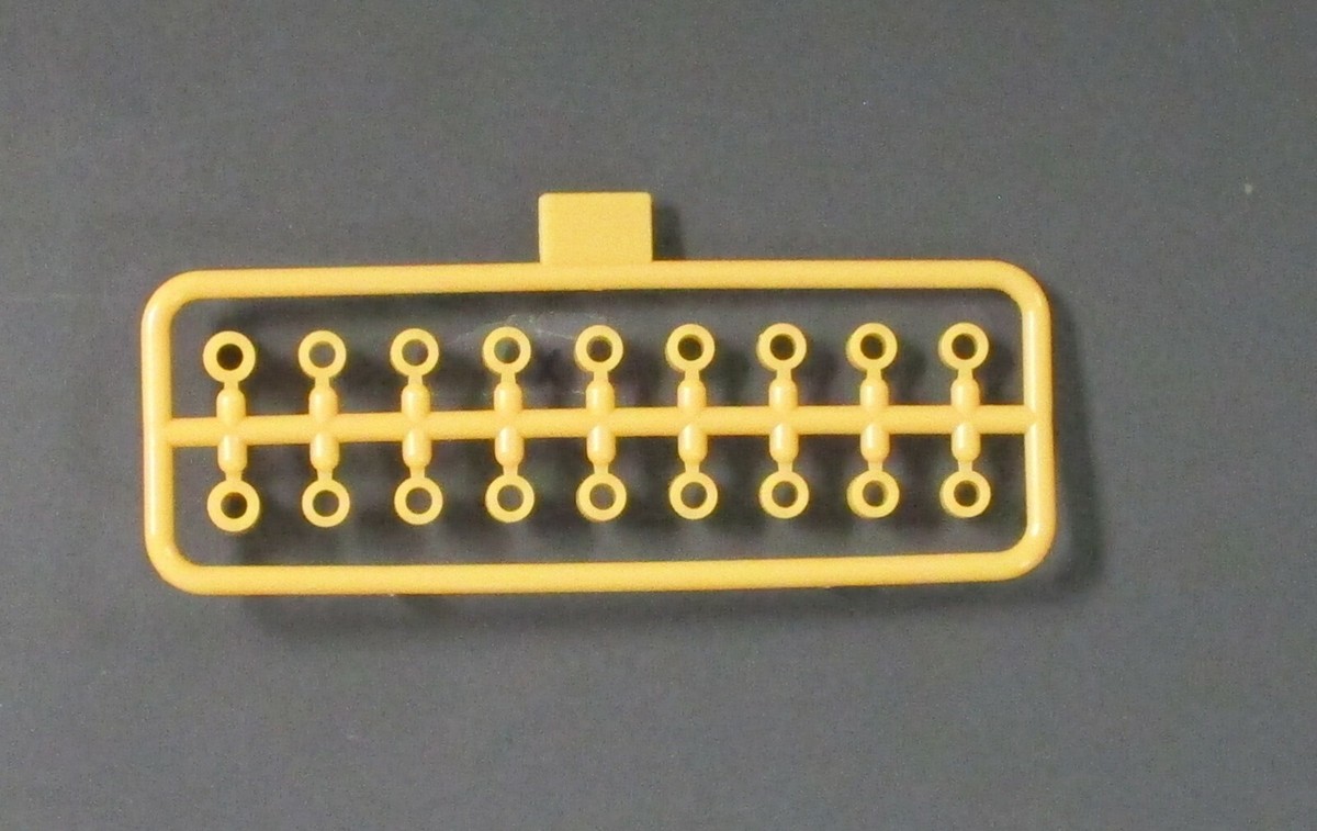 アカデミー長 Academy 1/35th Scale Tiger I Early Version - Poly Caps from Kit No