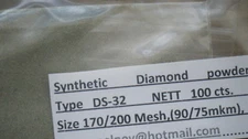 Diamond Powder Lapping Grinding Size 325 to 50 Mesh Weight 1000 cts - 200 Grams