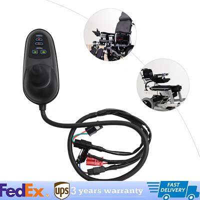 4 Keys Electric Power Wheelchair Controller Joystick Waterproof Part Accessories