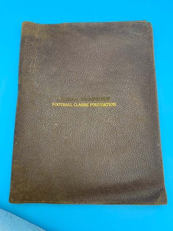 NATIONAL CHAMPIONSHIP FOOTBALL CLASSIC FOUNDATION VINTAGE LEATHER TABLET COVER