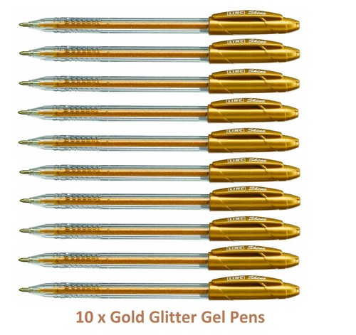 UK Gel Pen Set Metallic Pastel Glitter Neon Gel Pens for Adult Colouring Book - Picture 25 of 29