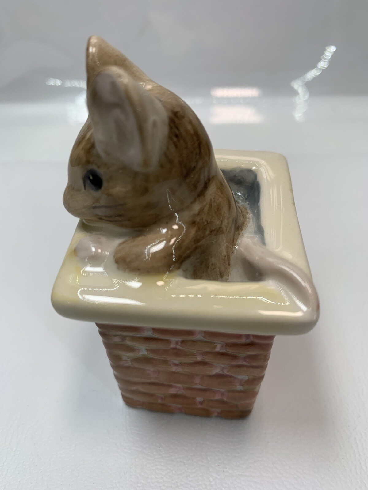 Beatrix Potter Tom Thumb Figurine Royal Albert 1987 F. Warne & Co