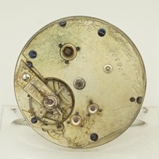 Rare Pocket Watch Movement Men's no fusee duplex chronometer no repeater RAR