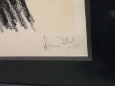 Ron Ronnie Wood Self Portrait II, Hand Signed Artwork, LE Framed