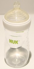 NUK Simply Natural Bottle 9oz Medium Flow NO Cap 