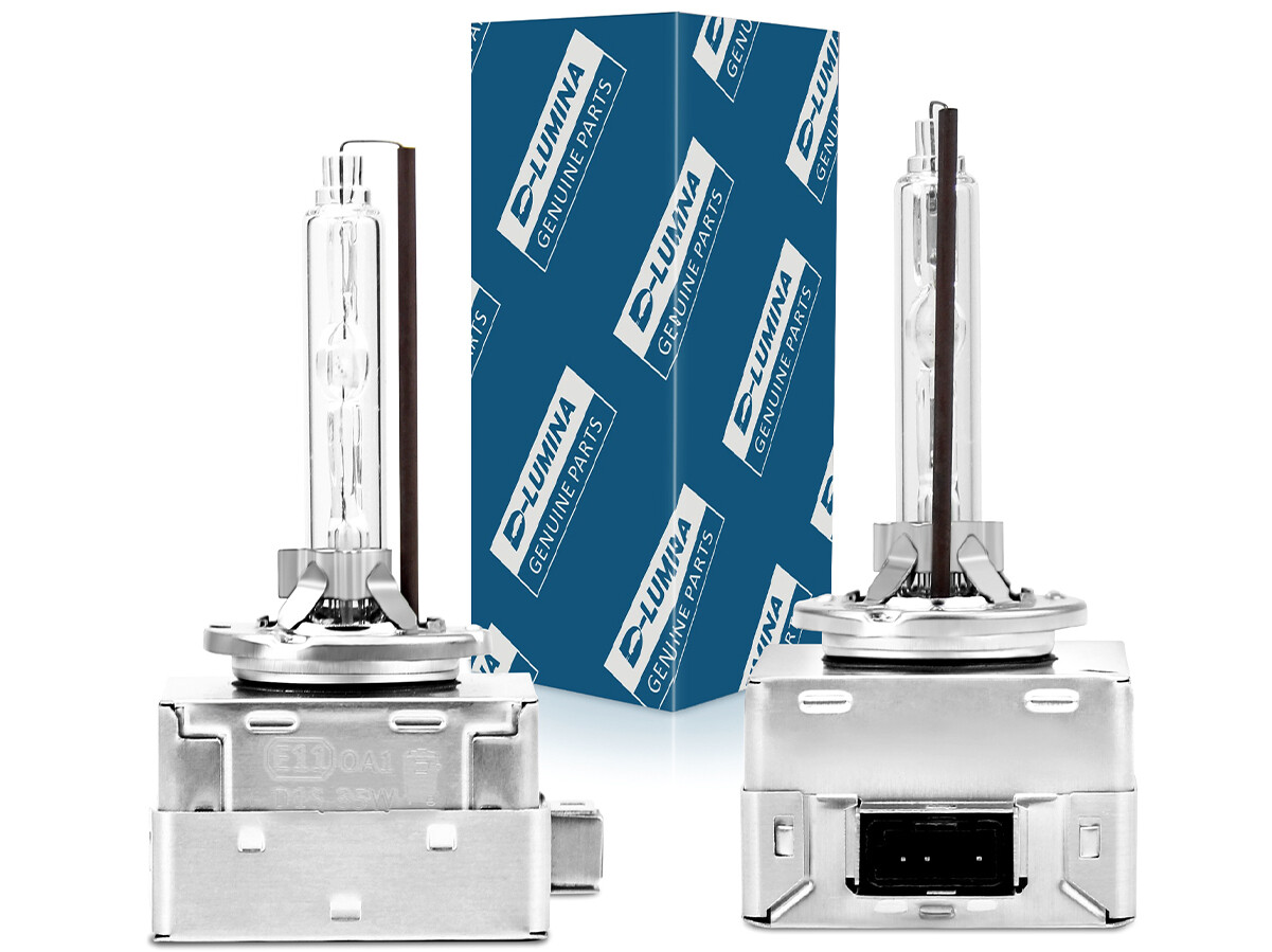 Coppia Lampada Hid Xenon D1S 6000K Attacco Metallo XLD0116