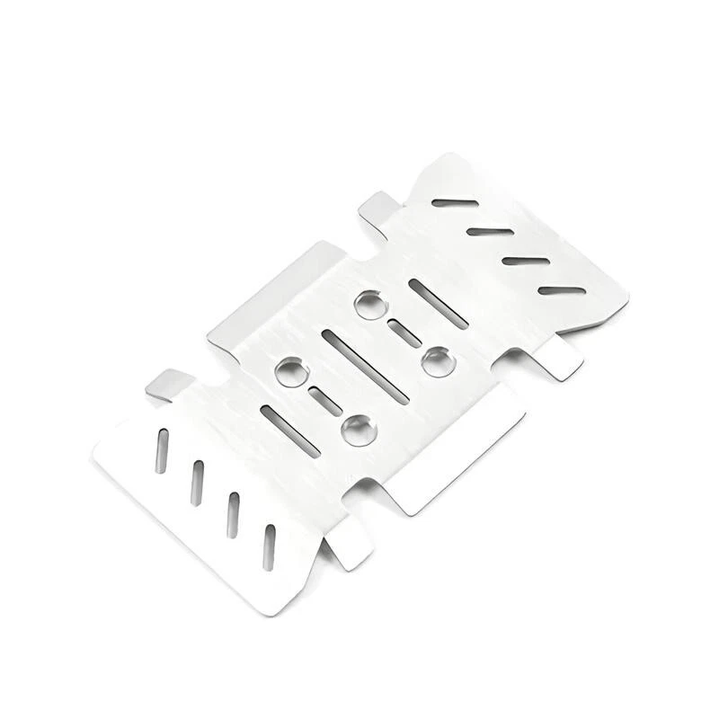 FMS 1/10 Atlas RC Car Metal Upgrade Stainless Steel Chassis Armor Spare Parts - Image 4 of 4