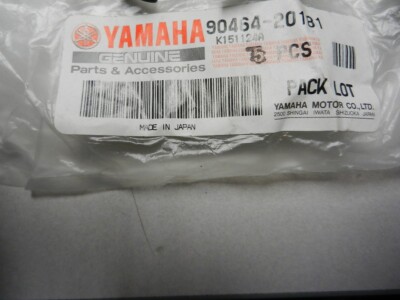 NOS Yamaha Clamps 04-07 FX6 01-02 FZS1000 90464-20181 QTY4 | eBay