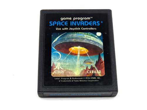 Space Invaders (Atari 2600, 1978) By Atari (Cartridge & Manual) NTSC - Picture 7 of 12