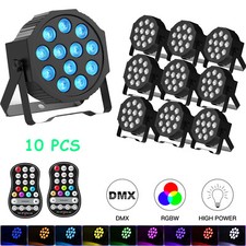 4 in 1 12LED PAR Light Wash Lighting RGBW Stage Bar DMX DJ Disco Party Show Lamp