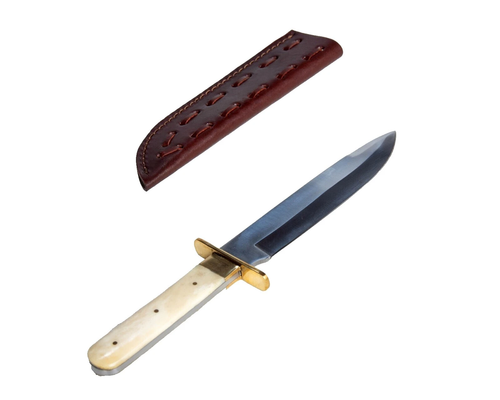 Reproduction Bone Handle Collectible Modern Bowie Knives Fixed Blade Knives