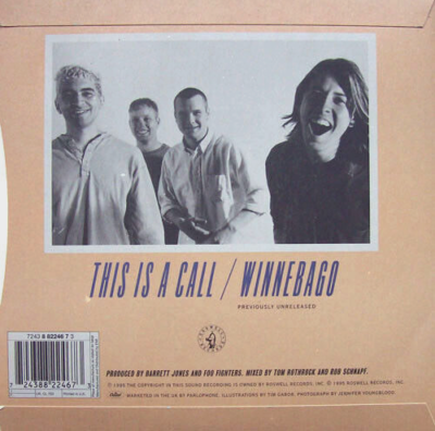 Foo Fighters This is a Call Tシャツ 1995年 トップス