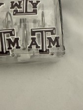 Texas A M University Shower Curtain Rings Set Of 12