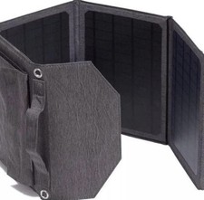28W Portable Solar Panel Kit Foldable USB Charger for Camping Caravan