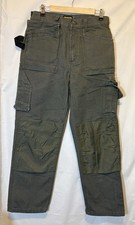 Blaklader Workwear Men's Utility Cargo Pants RN 116864 Gray 32 Waist Heavy Duty