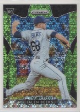 2019 Panini Prizm Tier III Lime Green Donut Circle 137/199 Jalen Beeks #220 3r1